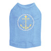 Anchor - Nailhead dog tank for small and big dogs