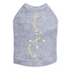 Anchor with Rope - Nailhead dog tank for small and big dogs