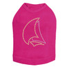 Sailboat - Small - Nailhead dog tank for small and big dogs