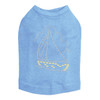 Sailboat - Nailhead dog tank for small and big dogs