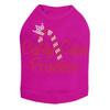 Candy Cane Princess - Fuchsia Dog Tank