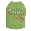 Santa Baby #2 - Lime Dog Tank