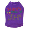 Santa's Newest Elf - Purple Dog Tank