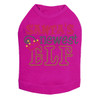 Santa's Newest Elf - Fuchsia Dog Tank