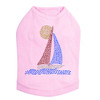 Sailboat - Rhinestud dog tank for small and big dogs