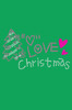 Love Pink Christmas - Bandana