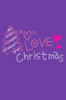 Love Pink Christmas - Bandana