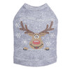 Let it Snow - Red Nose Reindeer - Gray Dog Tank