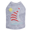 Sailboat - Rhinestone & Nailhead dog tank for small and big dogs