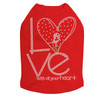 Love With All Your Heart Love Bird - Dog Tank