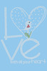 Love With All Your Heart Love Bird - Bandanna