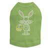 Easter Bunny with Basket Rhinestone Dog Tank