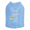 Easter Bunny with Basket Rhinestone Dog Tank
