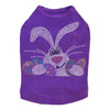 Large Bunny & Eggs Rhinestone Dog Tank