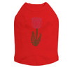 Small Tulip Rhinestone Dog Tank