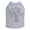 Coconut Tree - Green dog tank for small and big dogs