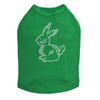 Small Bunny Rhinestone Dog Tank