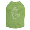 Small Bunny Rhinestone Dog Tank