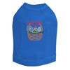 Small Easter Basket Rhinestone Dog Tank