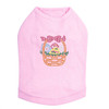 Small Easter Basket Rhinestone Dog Tank