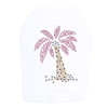 Coconut Tree - Pink dog tank for small and big dogs