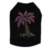 Coconut Tree - Pink dog tank for small and big dogs