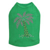 Coconut Tree - Pink dog tank for small and big dogs