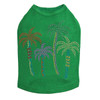 Palm Trees - Multicolor dog tank for small and big dogs