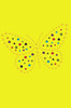 Yellow Dotted Butterfly - Bandanna