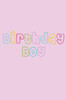 Birthday Boy (Multicolor) - Bandana