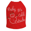 "Baby It's Cold Outside" Snowman - Red Dog Tank