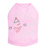 "Baby It's Cold Outside" Snowman - Pink Dog Tank
