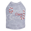 Candy Cane Cutie - Gray Dog Tank