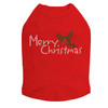 Merry Christmas with Holly - Red Dog Tank
