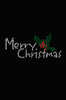 Merry Christmas with Holly - Bandana