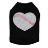 Baseball Heart - Dog Tank