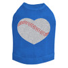Baseball Heart - Dog Tank