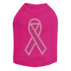 Ribbon (Pink with Clear Rhinestones) Dog Tank