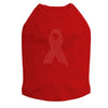 Ribbon (Red Rhinestones) Dog Tank