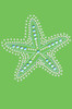 Iridescent AB Starfish - Bandanna