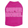 Super Model  (Pink)- Dog Tank