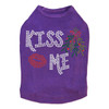 Kiss Me under the Mistletoe - Purple Dog Tank