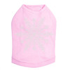 Extra Large Snowflake - Pink Dog Tank