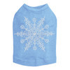 Extra Large Snowflake - Blue Dog Tank