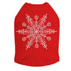 Extra Large Snowflake - Red Dog Tank