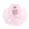 Bullmastiff with Santa Hat - Custom Tutu