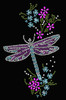 Dragonfly with Flowers - Custom Tutu