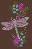 Dragonfly with Flowers - Women's Tee