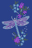 Dragonfly with Flowers - Women's Tee