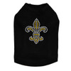 Fleur de Lis (Gold Rhinestones) Dog Tank